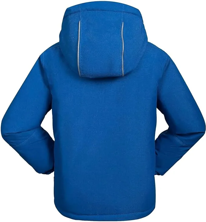 New Kamik Boy's Hux Insulated Jacket in Royal Blue, Sz 8! Retails $110 