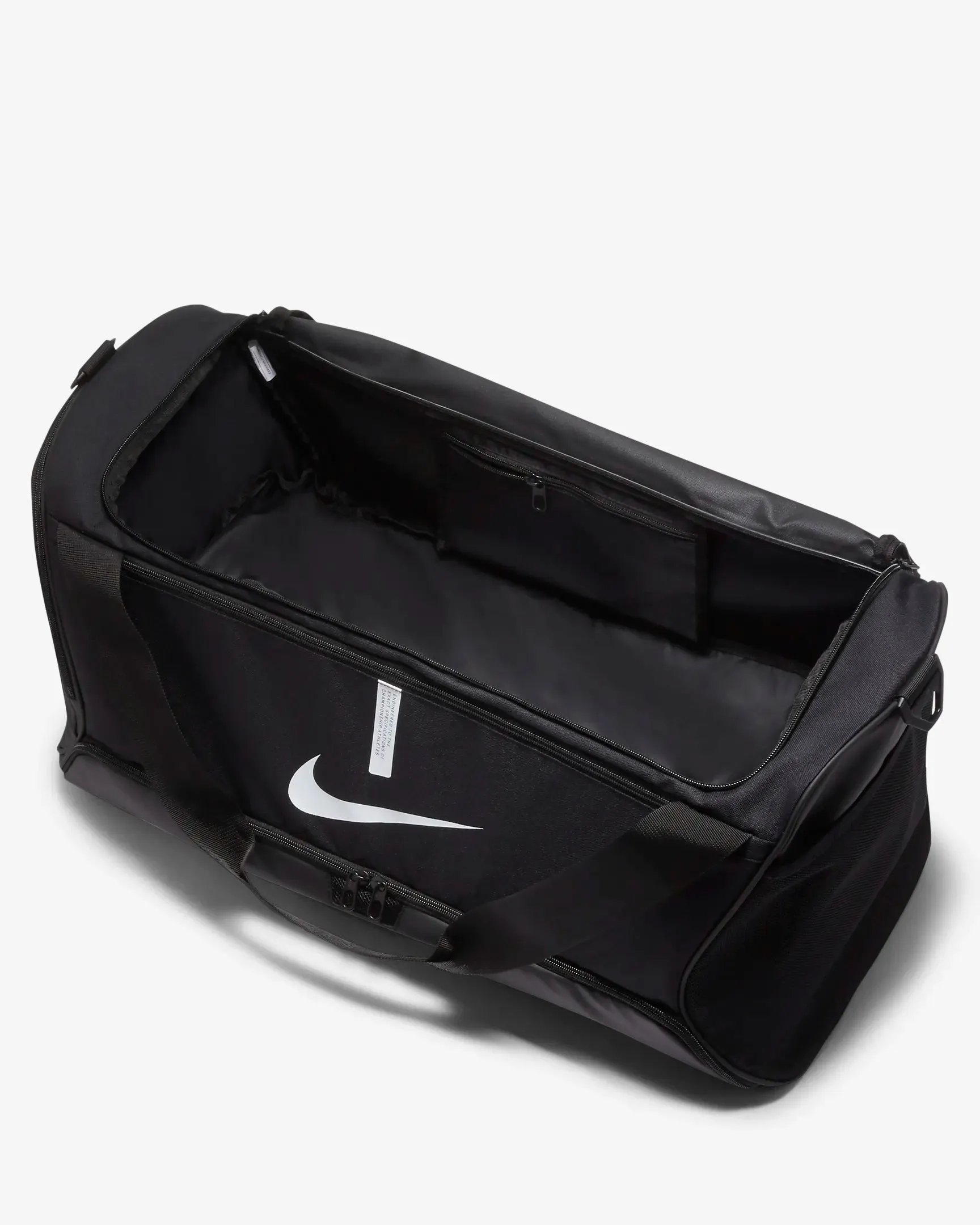 Nike Academy Team Duffel Bag (Medium, 60L) - Black