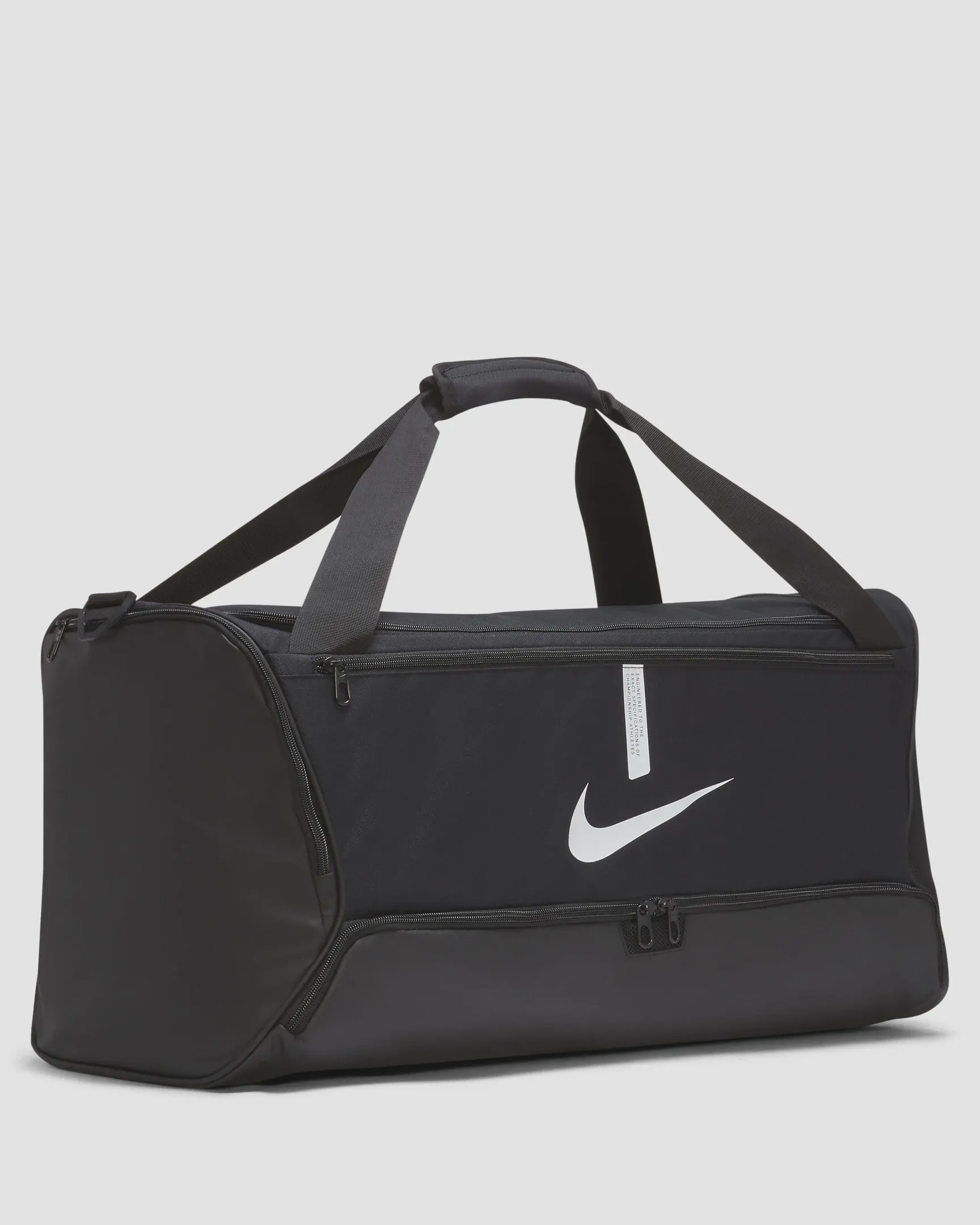 Nike Academy Team Duffel Bag (Medium, 60L) - Black