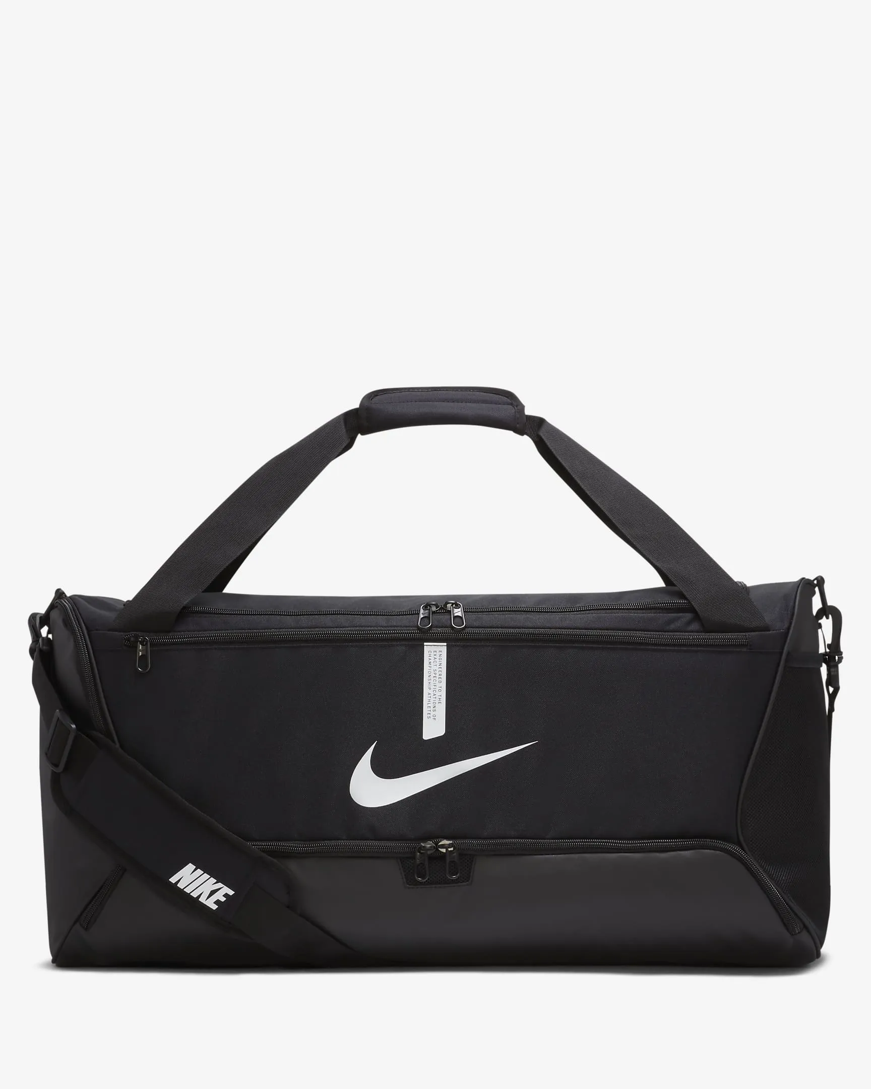 Nike Academy Team Duffel Bag (Medium, 60L) - Black