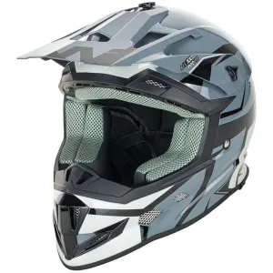 Nitro - MX700 Black/Grey Helmet