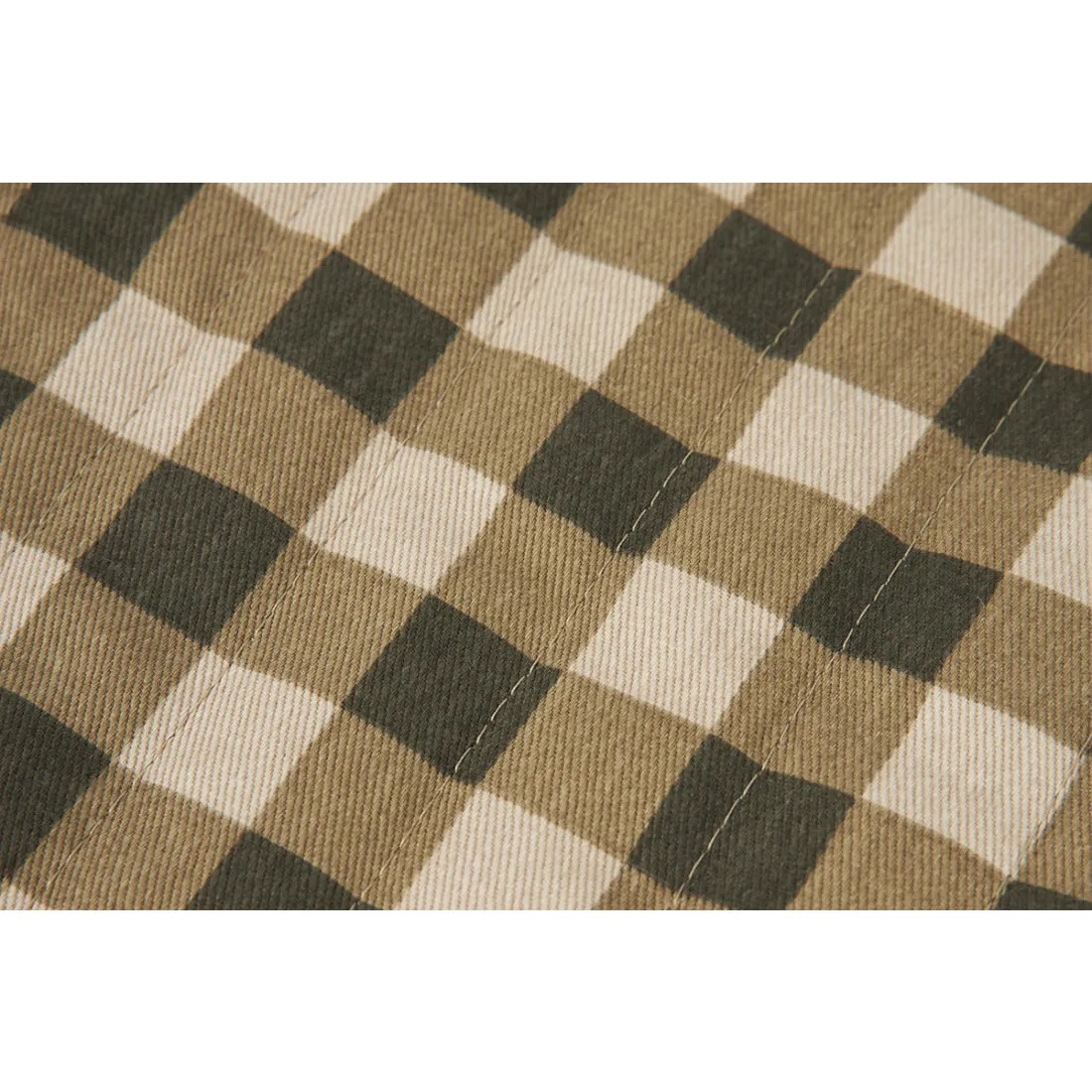 nobodinoz Hyde Park Waterproof Stroller Bag Green Checks