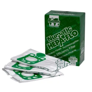 Numatic 2BH HepaFlo Filter Bags FI604016 Pack of 10