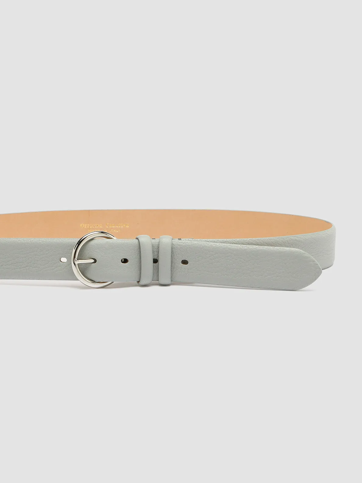 OC STRIP 065 - Grey Leather Belt