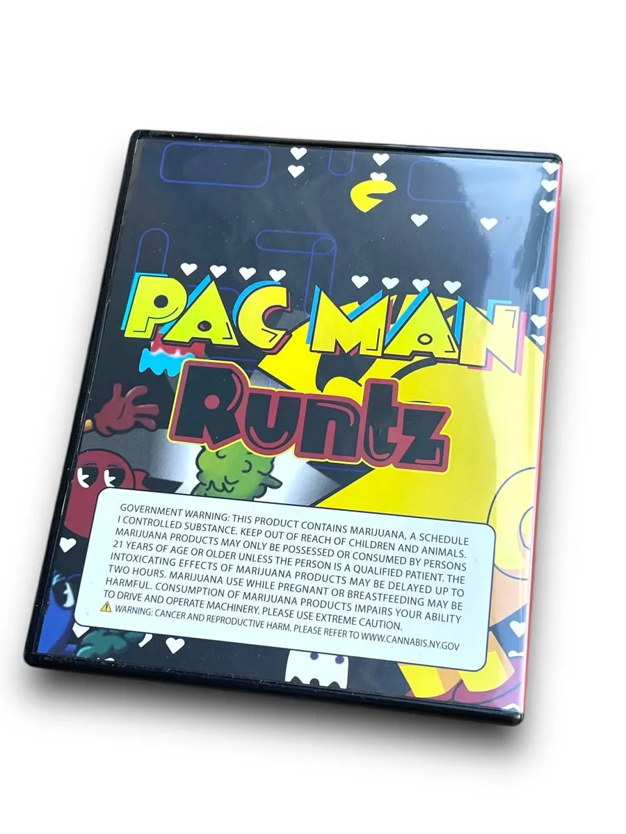 Pack Man Runtz CD Cases With Mylar Bag 3.5 Grams