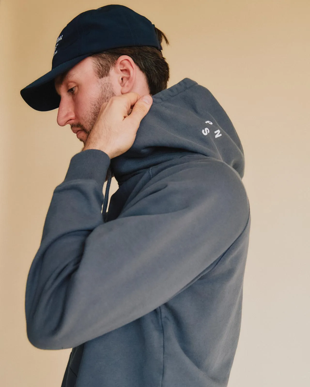 Pas Normal Studios - Off-Race Logo Hoodie - Classic Blue