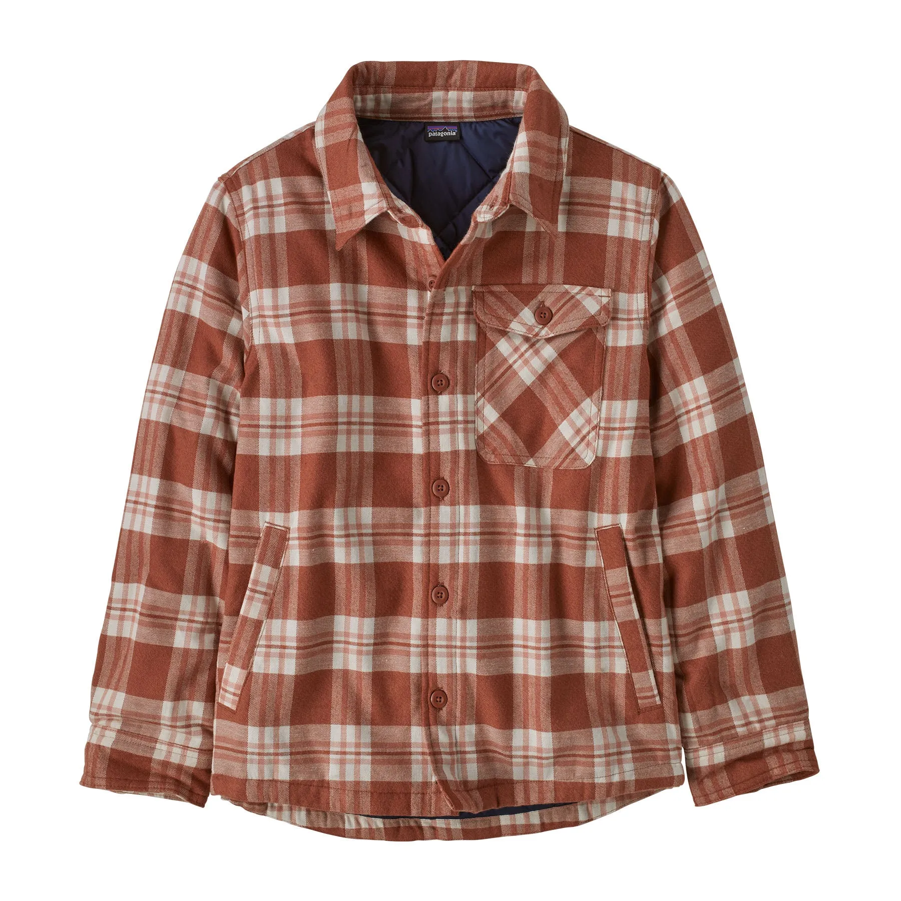 Patagonia Kids' Lightweight Insulated Fjord Jacket Burnished Red