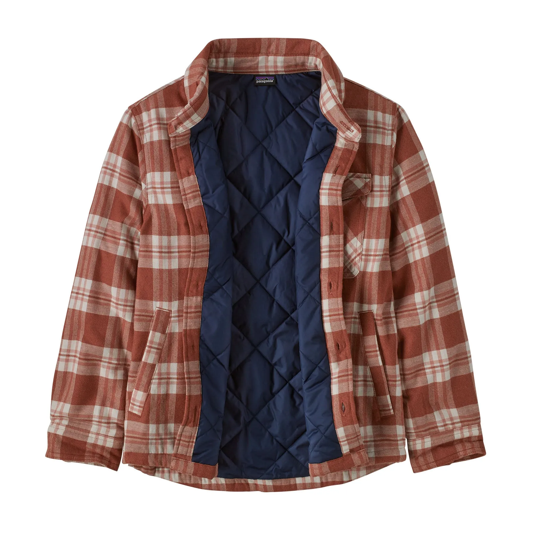 Patagonia Kids' Lightweight Insulated Fjord Jacket Burnished Red