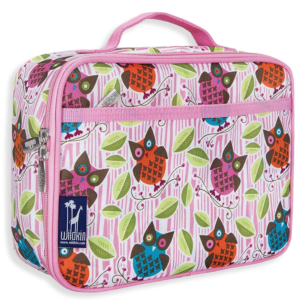 Pink Owls Lunch Box