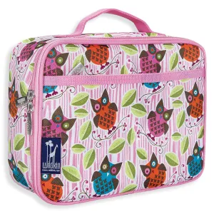 Pink Owls Lunch Box