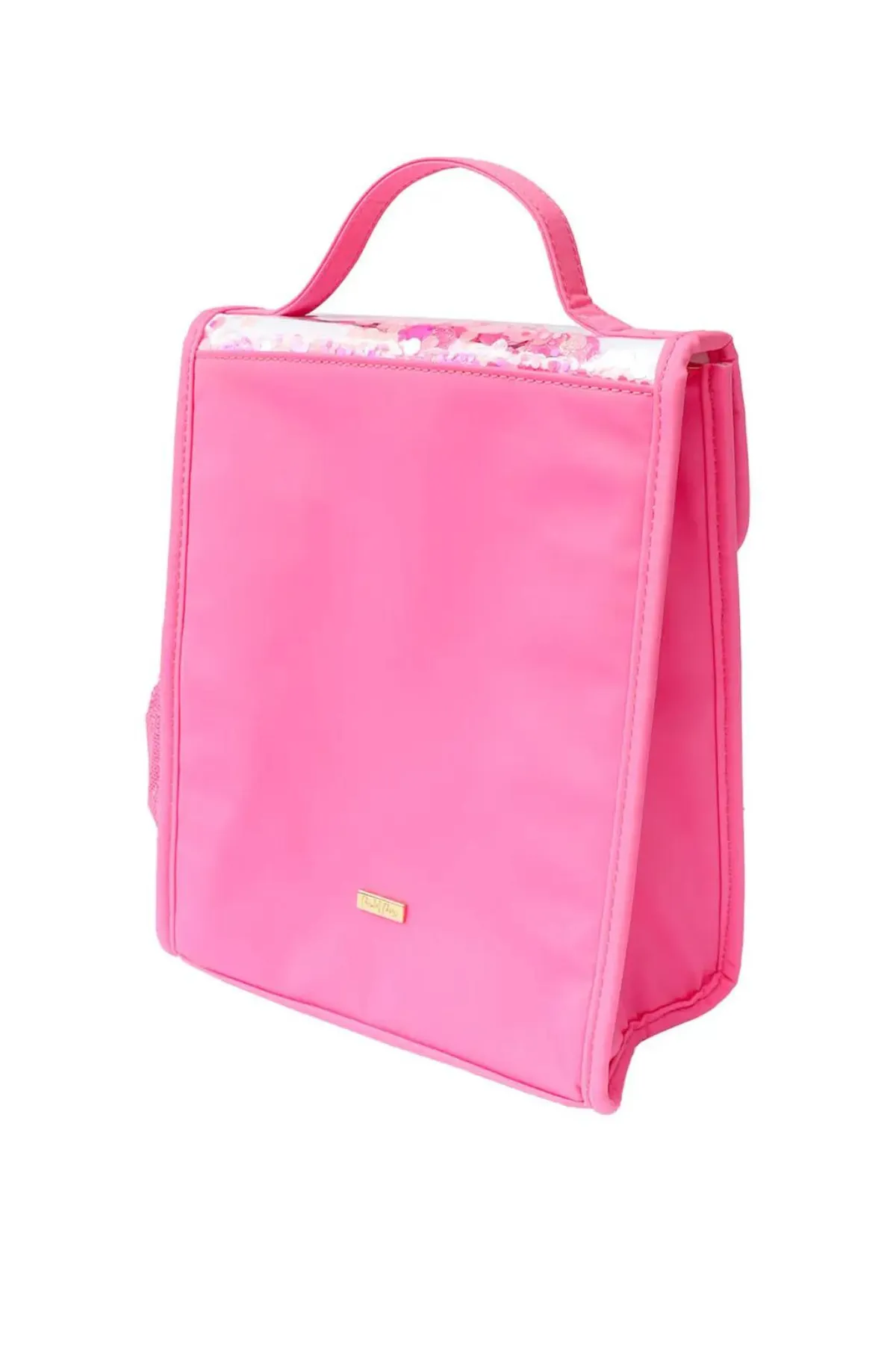 Pink Party Confetti Insulated Lunchbox