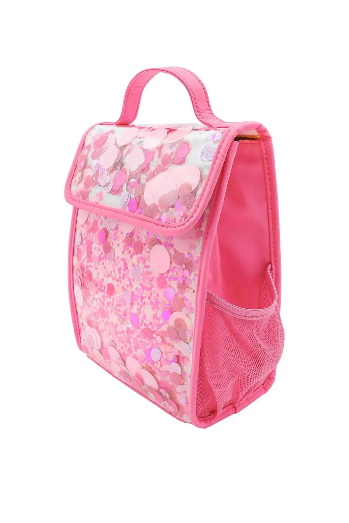 Pink Party Confetti Insulated Lunchbox