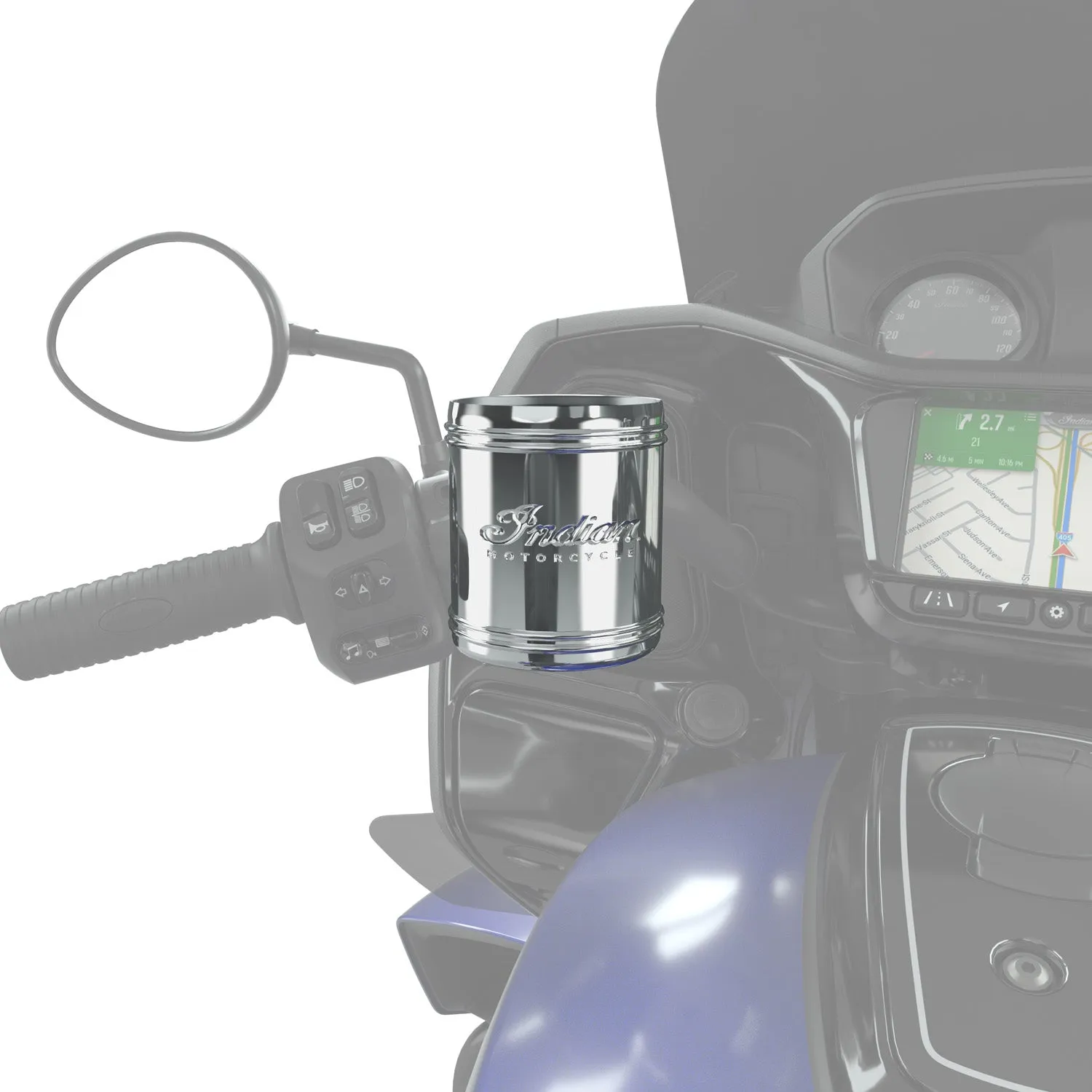 Pinnacle Cup Holder, Chrome