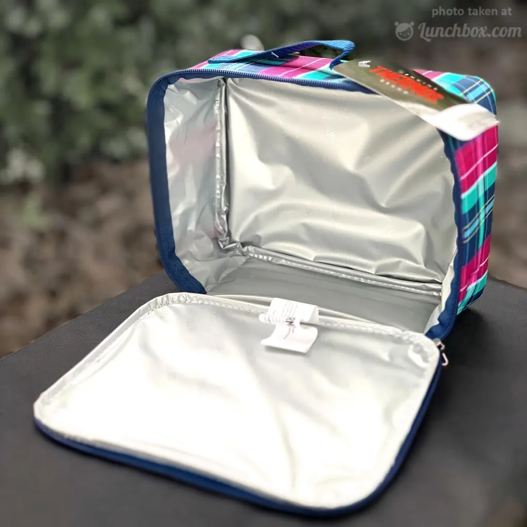 Plaid Insulated Lunch Box