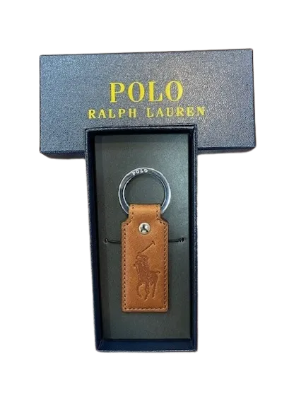 Polo Ralph Lauren - Leather Key Fob - Brown