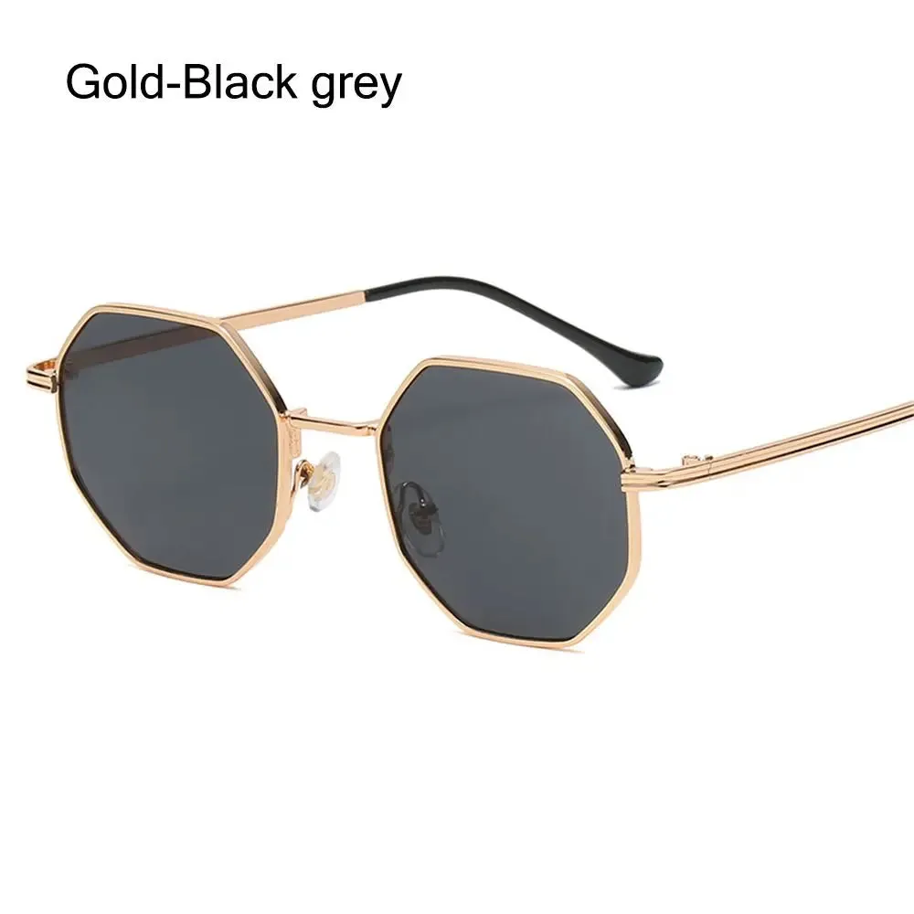 Polygon Metal Square Sunglasses