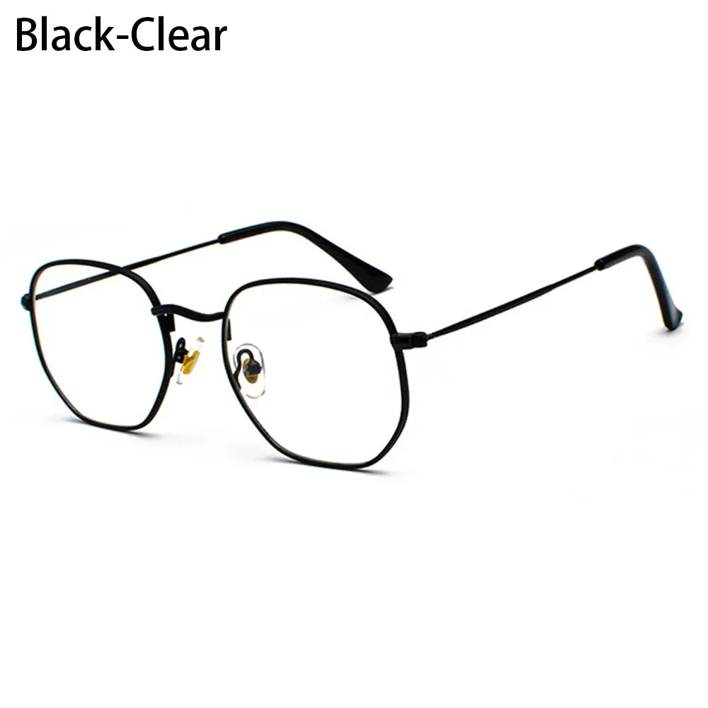 Polygon Metal Square Sunglasses