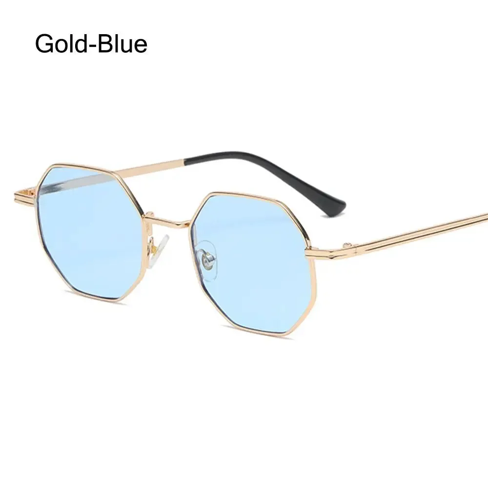 Polygon Metal Square Sunglasses