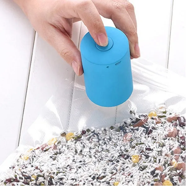 Portable Mini Household Electric Air Pump Bags Automatic Compression Vacuum Pump