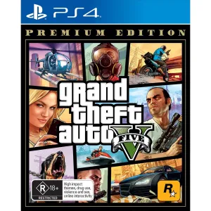 PS4 GRAND THEFT AUTO V PREMIUM EDITION