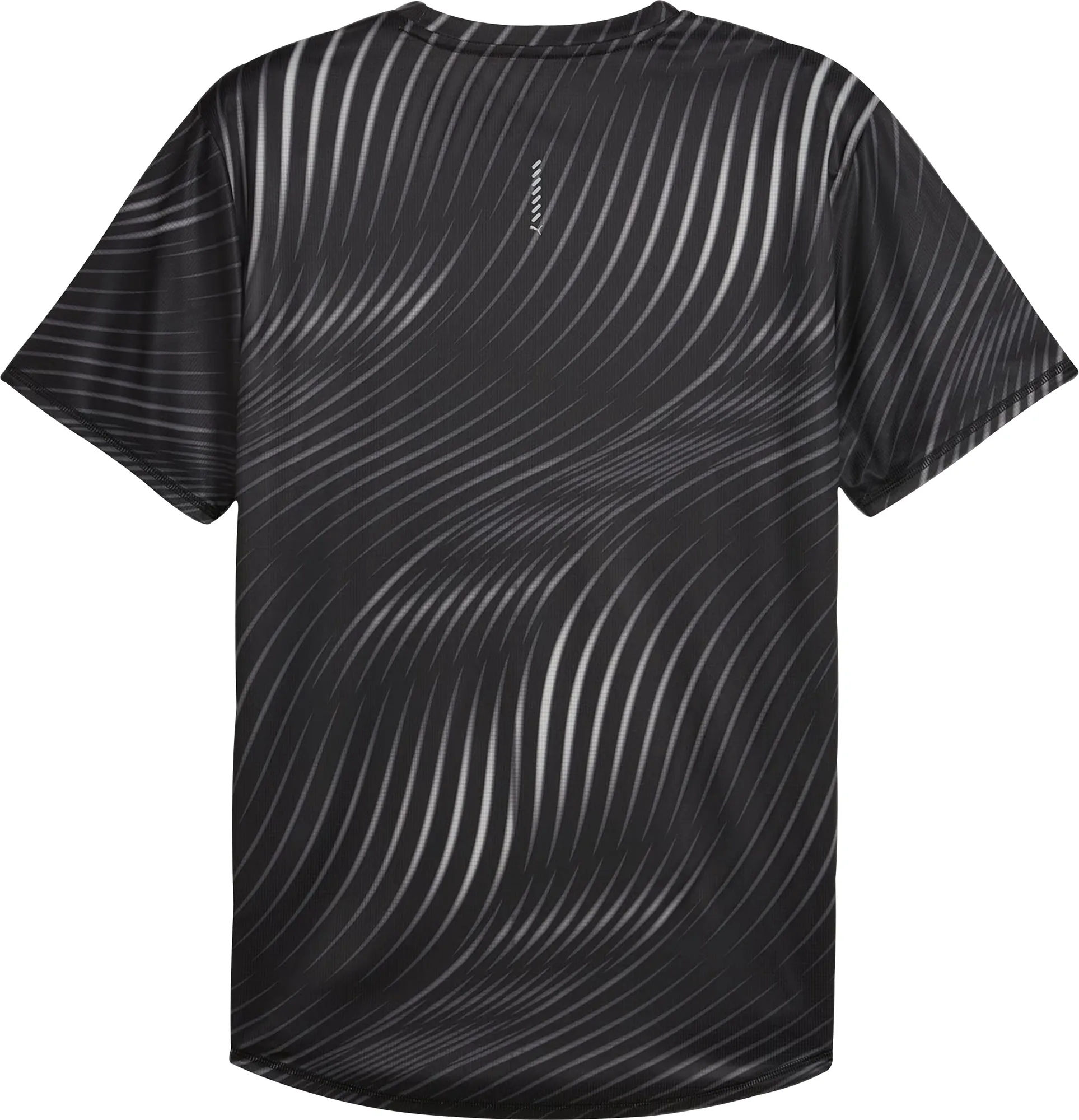 Puma Favourite Short Sleeve Mens Running Top - Black