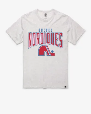 QUEBEC NORDIQUES VINTAGE TEAM ELEMENTS ARCH '47 FRANKLIN TEE