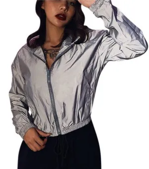 Radiant Reflection' Slim Hooded Jacket