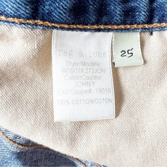 Rag &amp; Bone Johny Cut Off Jean Short | 25