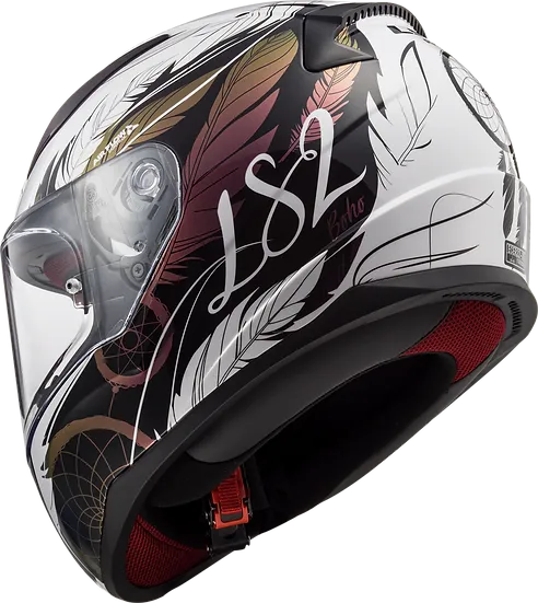 Rapid II Dreamcatcher Full Face Motorcycle Helmet Chameleon/White
