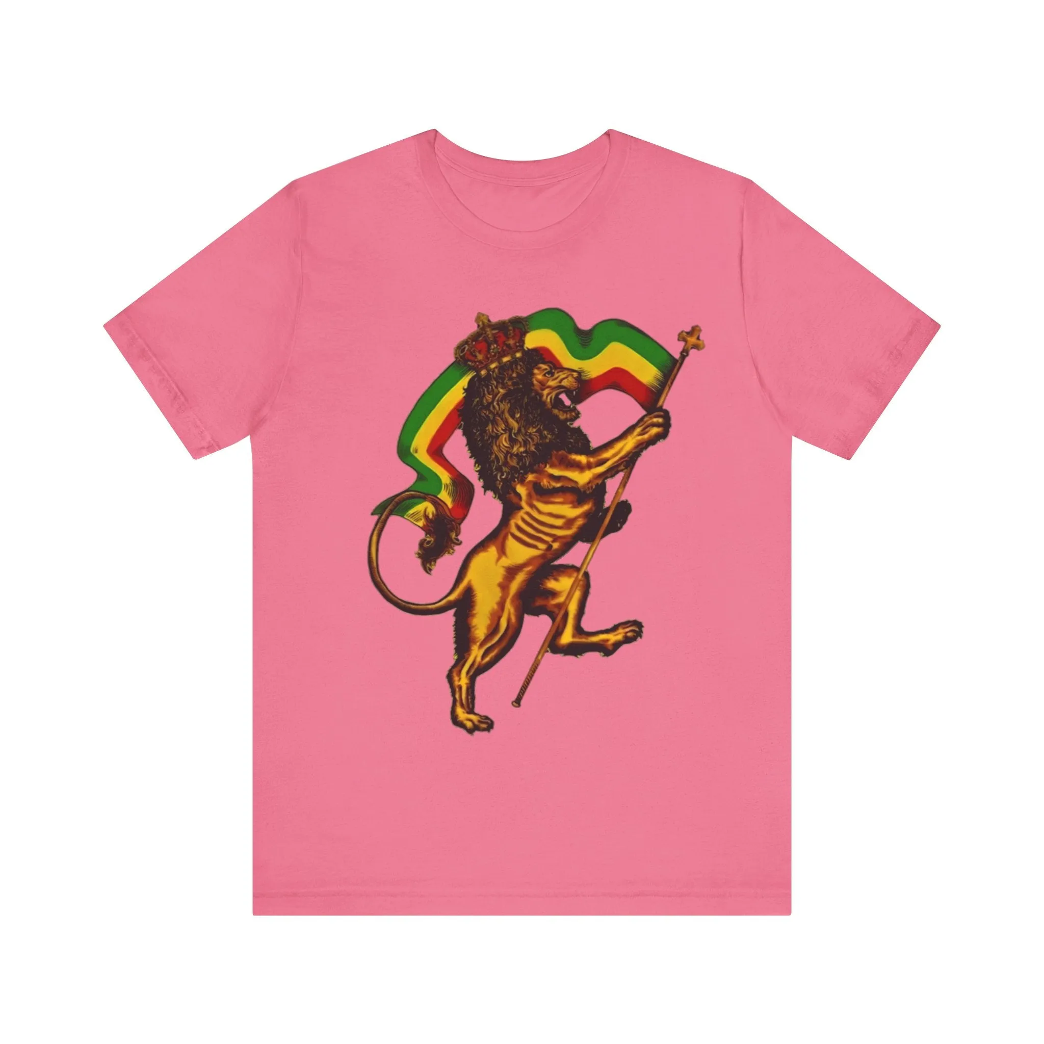 Rasta Lion: Unisex Jersey Tee