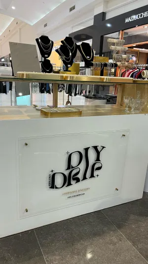 Rectangle Logo Sign with Stand Offs