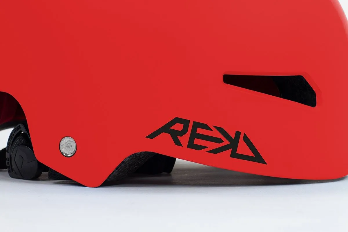 REKD Elite 2.0 Skateboard Skate Scooter BMX Helmet - Red