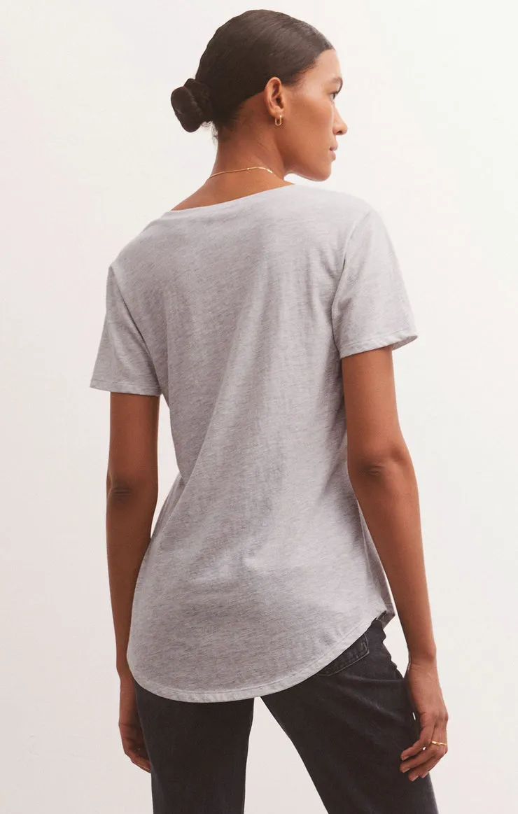 RESTOCK Z Supply Pocket Tee - Light Grey