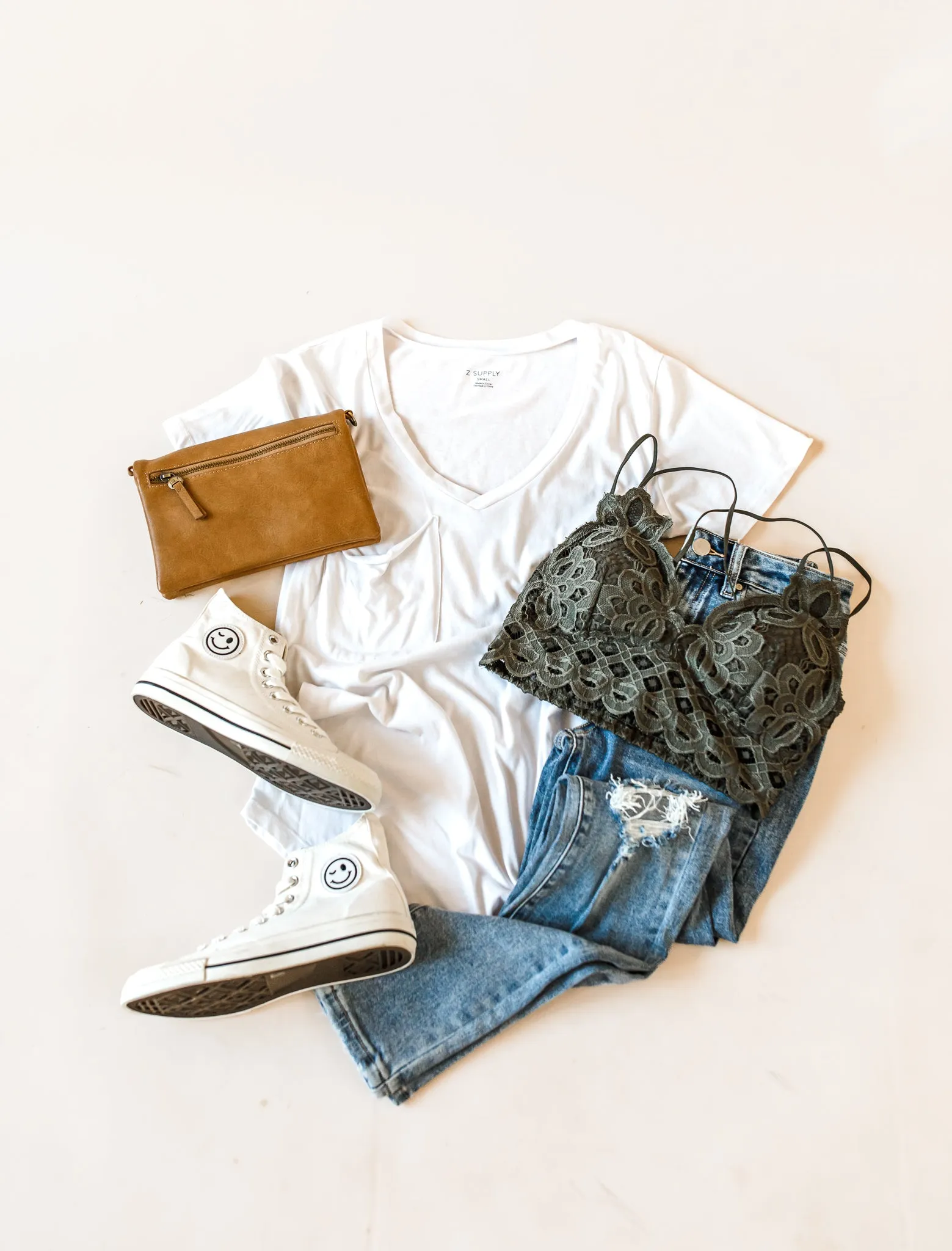 RESTOCK Z Supply Pocket Tee - White