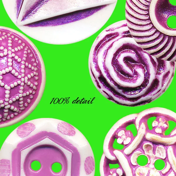 Retro Buttons Painted, Volume 06