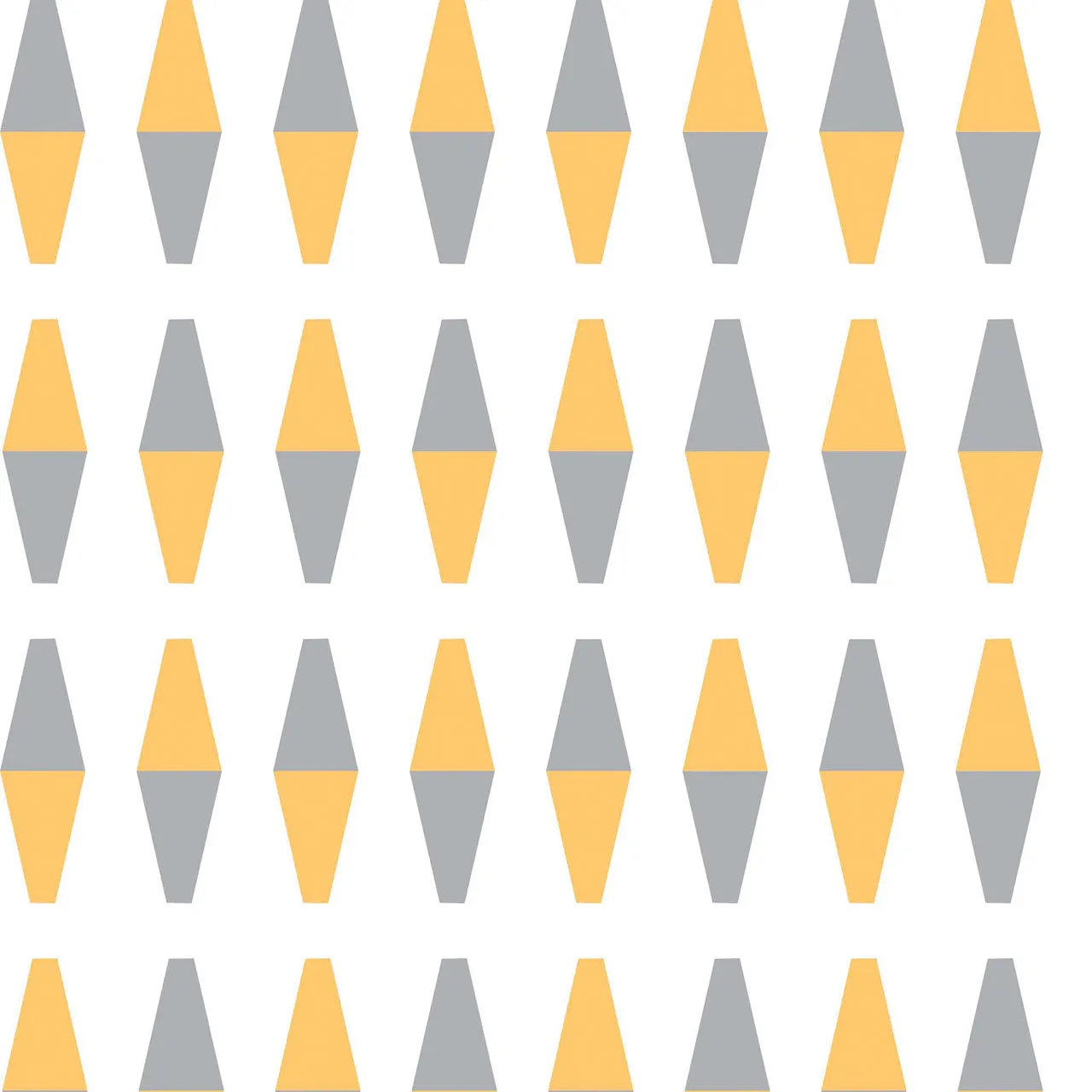 Retrogeo Yellow Grey RE404 Wallpaper