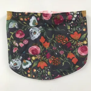 Reversible Drool Bib Floral