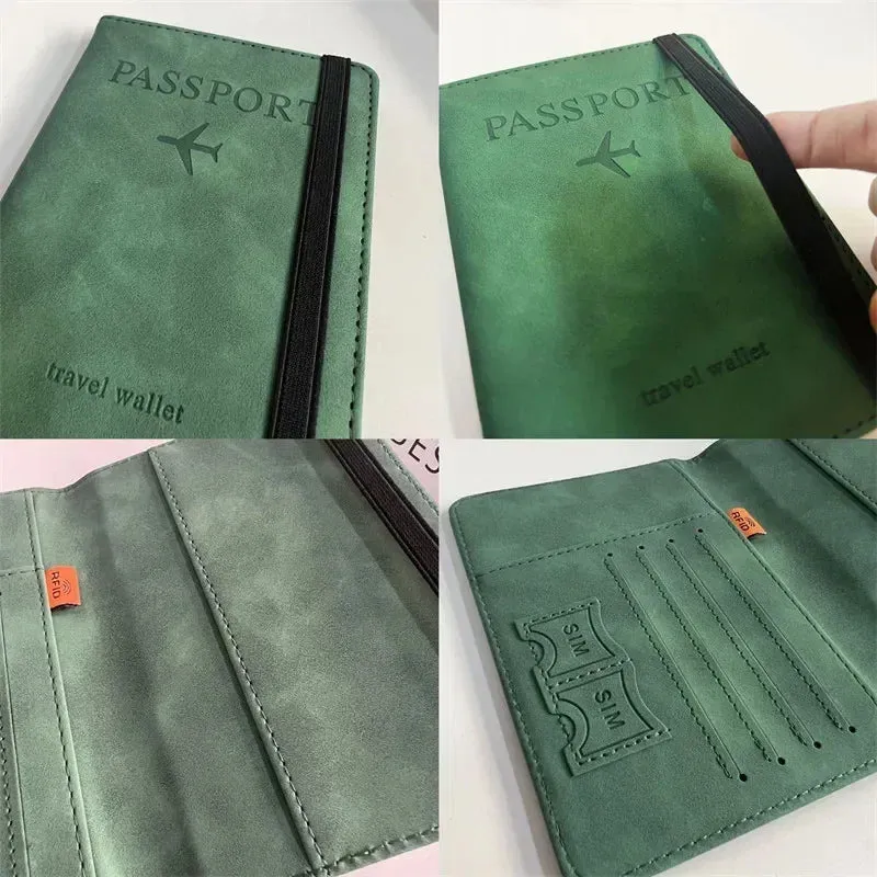 RFID Passport Wallet- Stylish Travel Companion