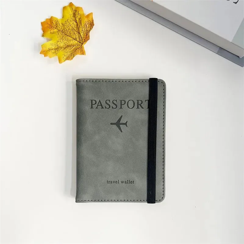RFID Passport Wallet- Stylish Travel Companion