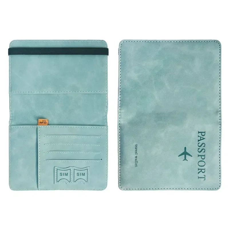 RFID Passport Wallet- Stylish Travel Companion