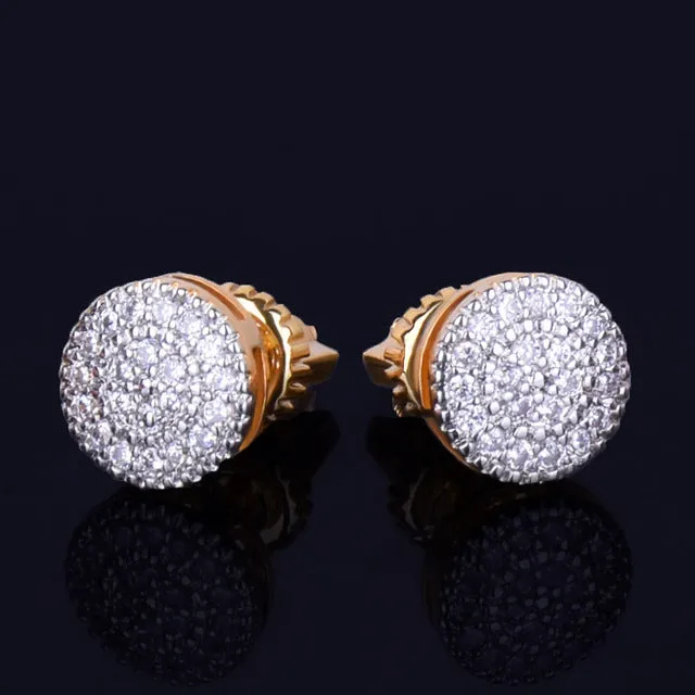 Round Stud Earring