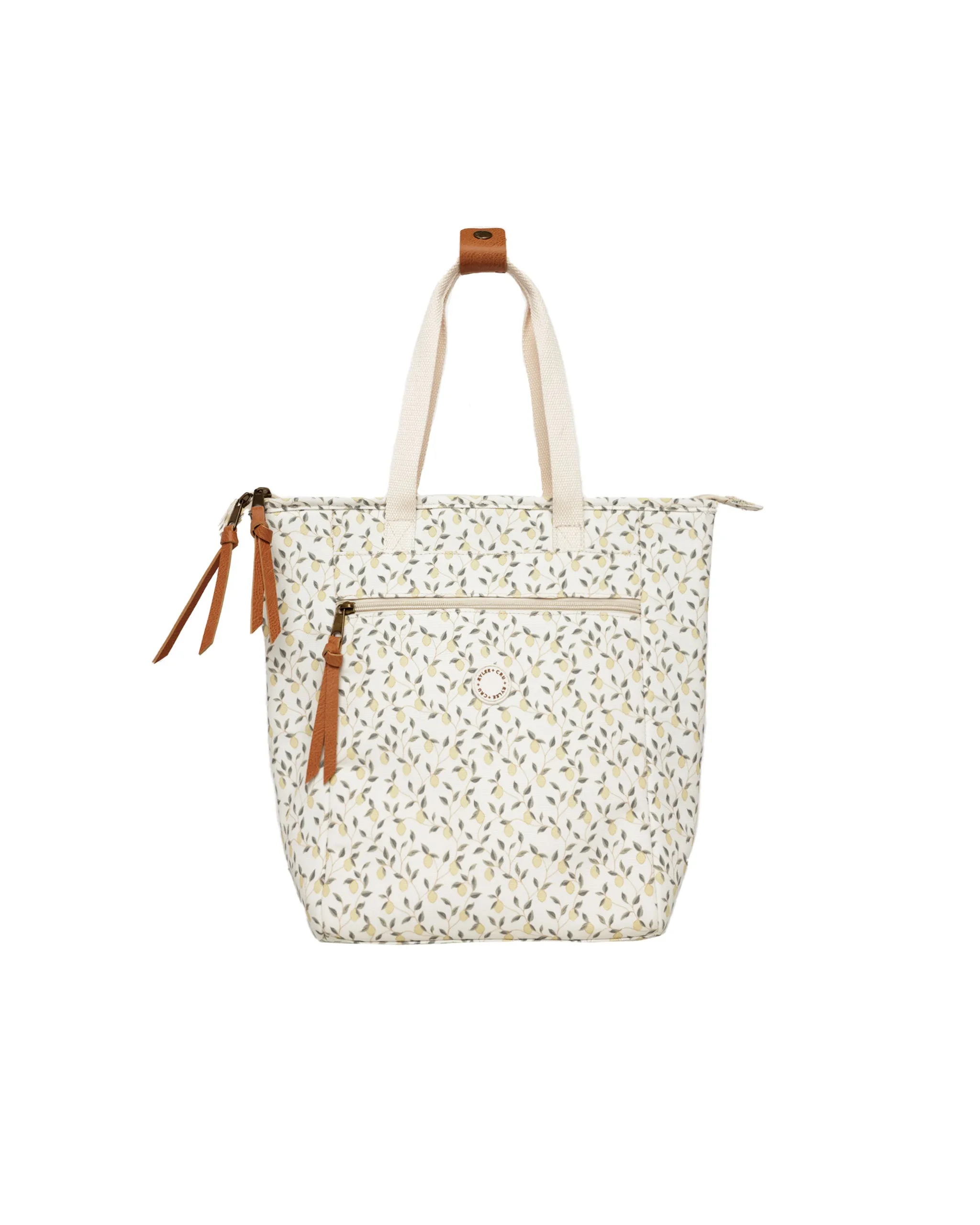 RYLEE   CRU Cooler Backpack || Lemons
