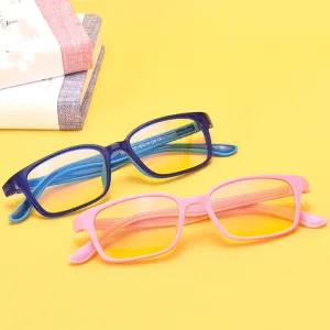 Safe and Comfortable Fashion Kids Blue Light Blocking Glasses