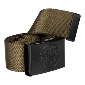 Santa Cruz Belt Opus Dot Emboss Belt Uniform Green - O/S