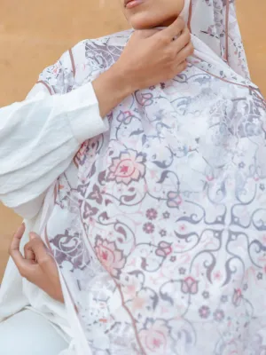 Sensi Rose Chiffon Scarf