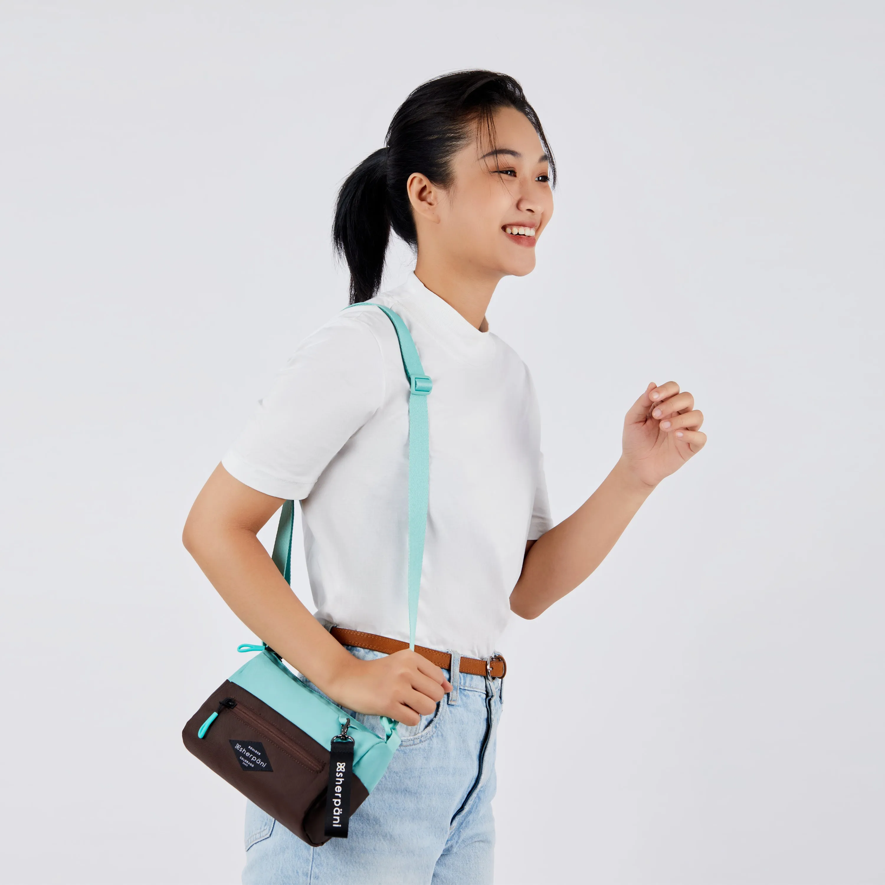 Sherpani Skye Crossbody Handbag seagreen