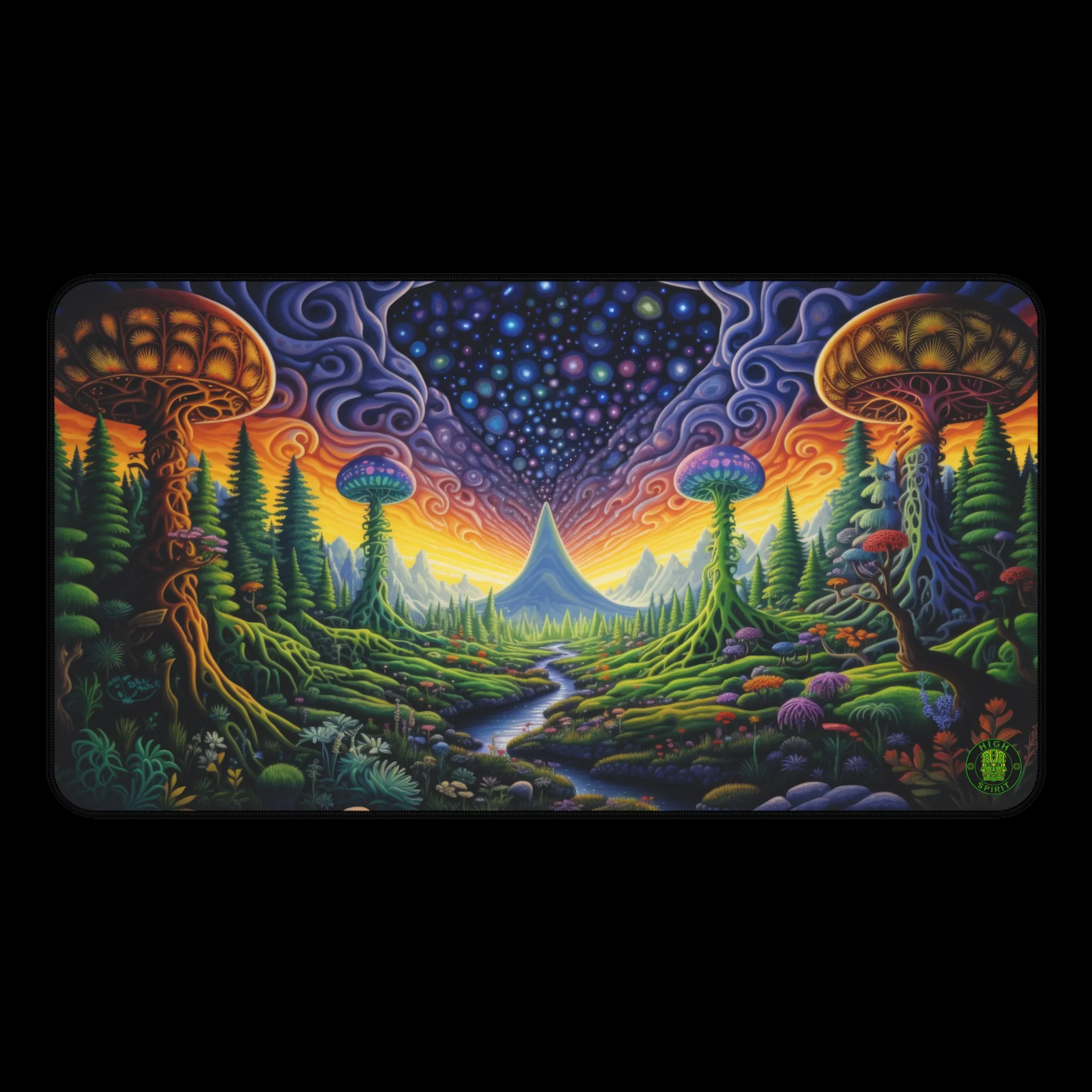 Shroomadelic Fantasy Desk Mat