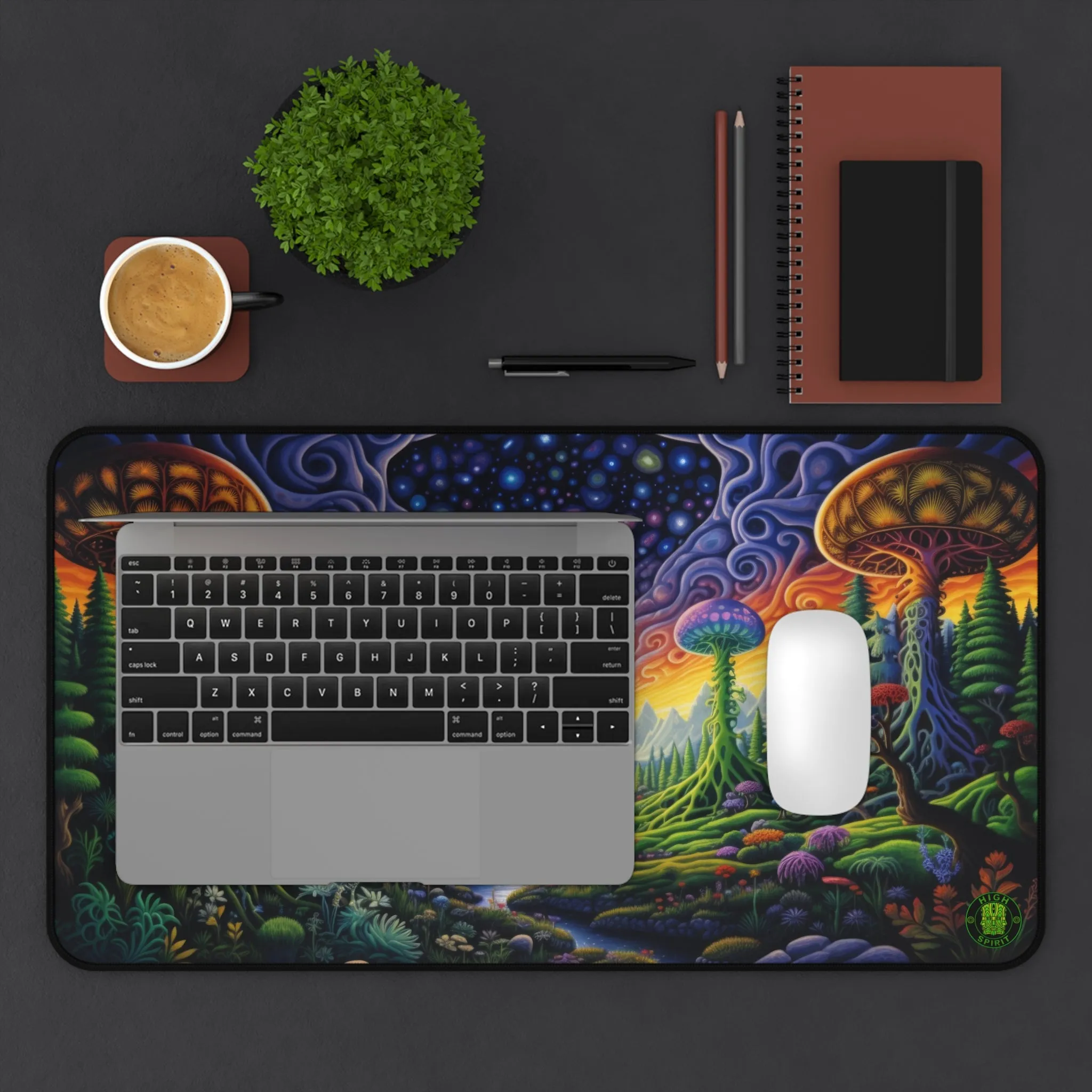 Shroomadelic Fantasy Desk Mat
