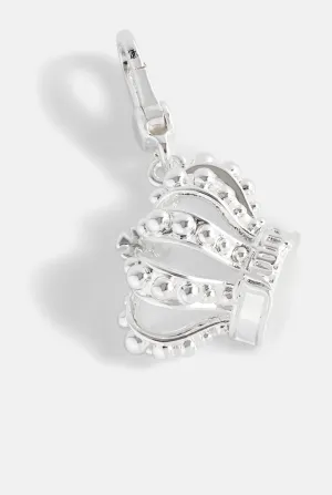 SILVER CROWN CHARM