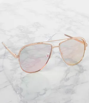 Single Color Sunglasses - KB2023-HOLOGRAM- Pack of 6 - $4/piece